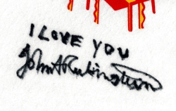 John Rubinstein's autograph
